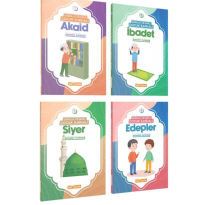 Sorulu Cevaplı Çocuk İlmihali - Dörtlü Set